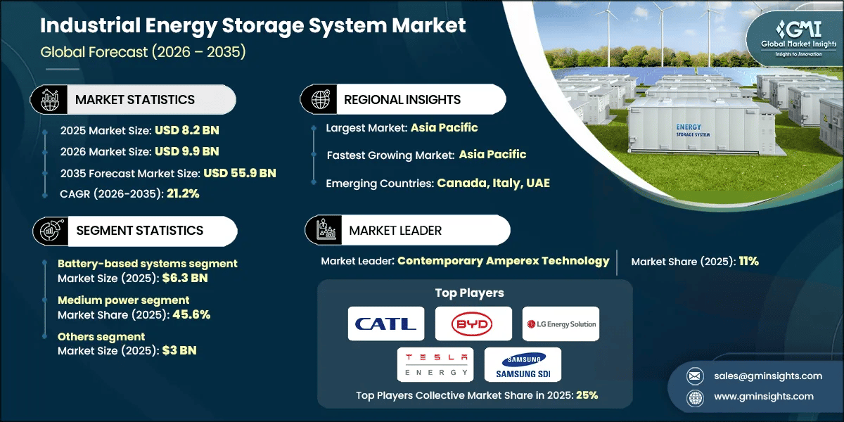 Industrial Energy Storage System Market