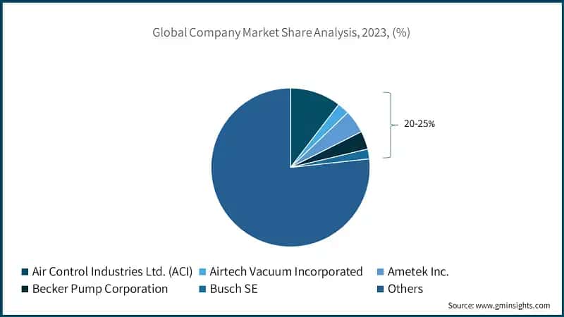 Global Company Market Share Analysis, 2023, (%)