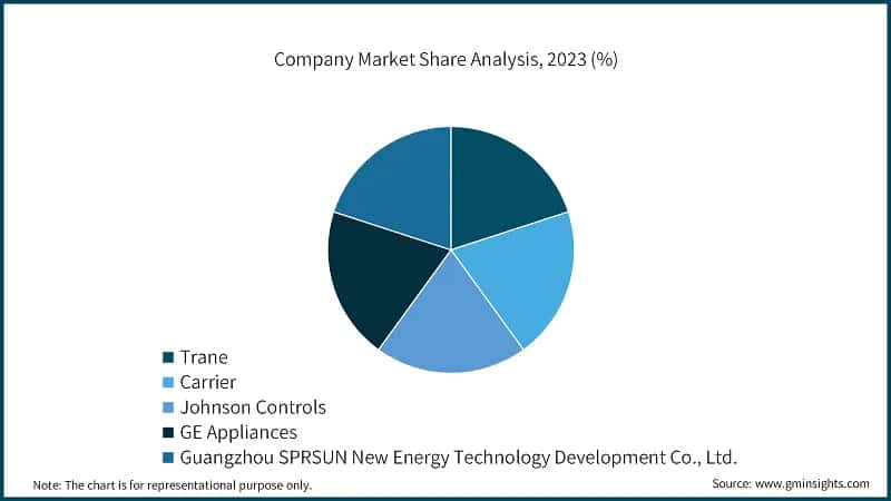 Company Market Share Analysis, 2023 (%) 
