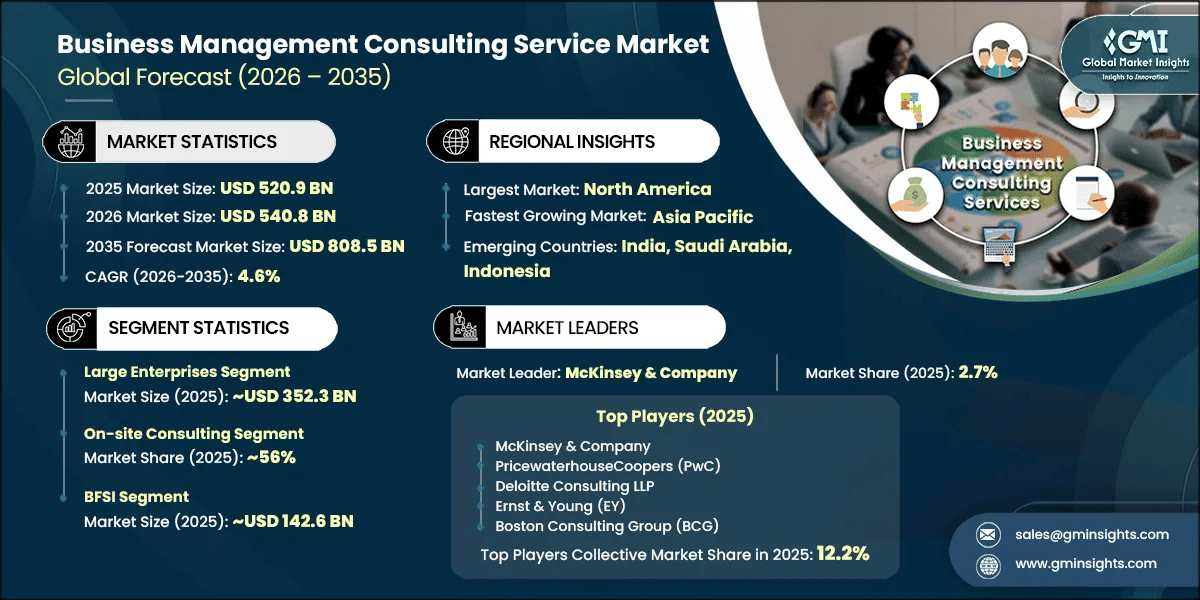 Business Management Consulting Service Market Research Report