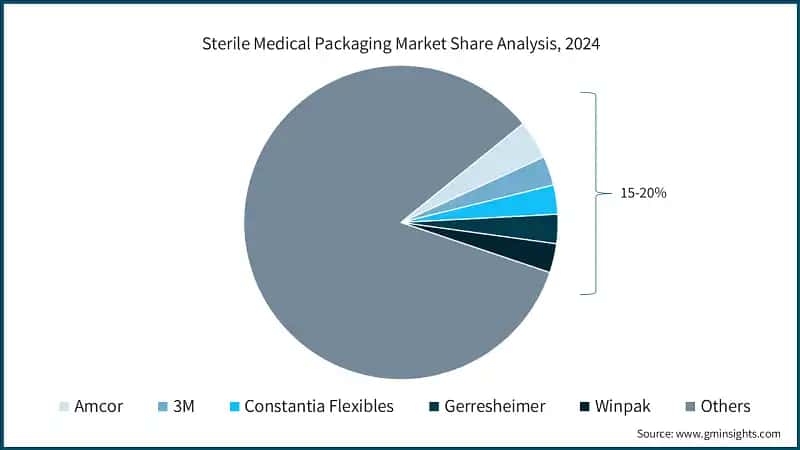 Sterile Medical Packaging Market Share Analysis, 2024