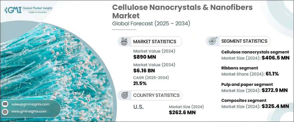 Cellulose Nanocrystals & Nanofibers Market