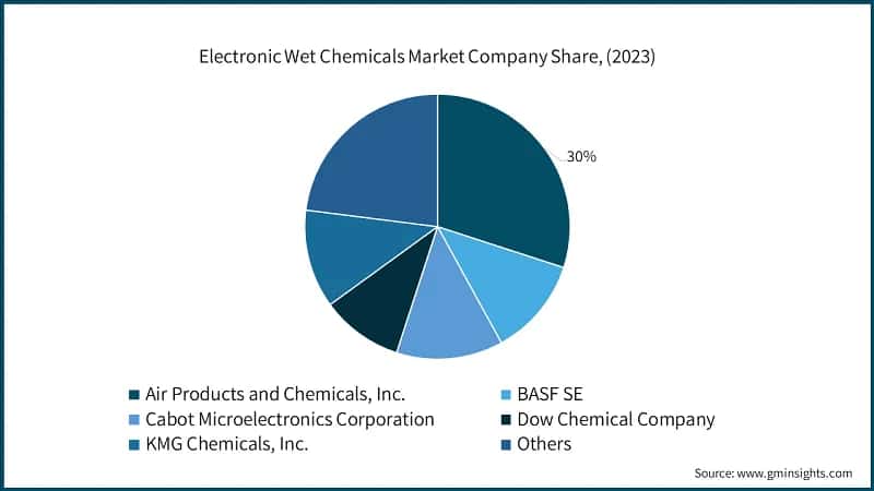Electronic Wet Chemicals Market Company Share, (2023)