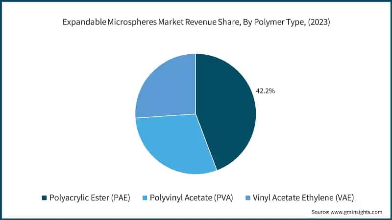 Expandable Microspheres Market Revenue Share, By Polymer Type, (2023)
