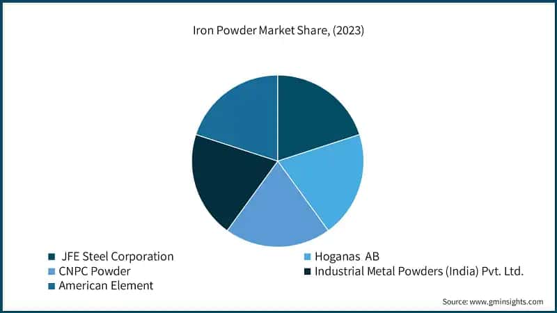 Iron Powder Market Share, (2023)