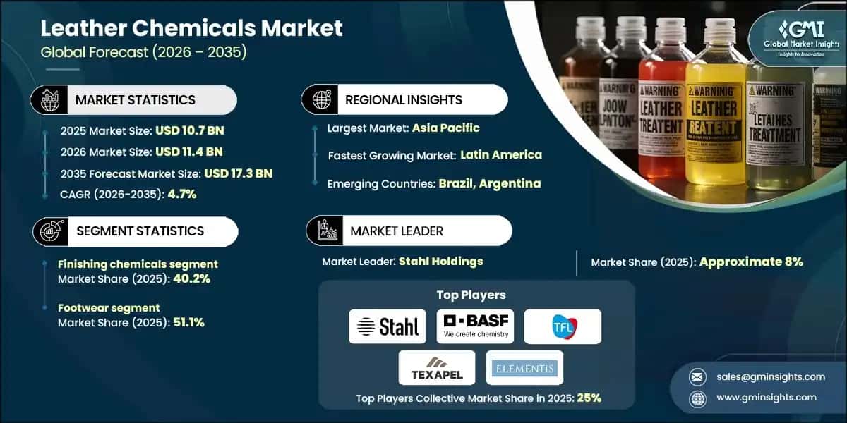 Leather Chemicals Market