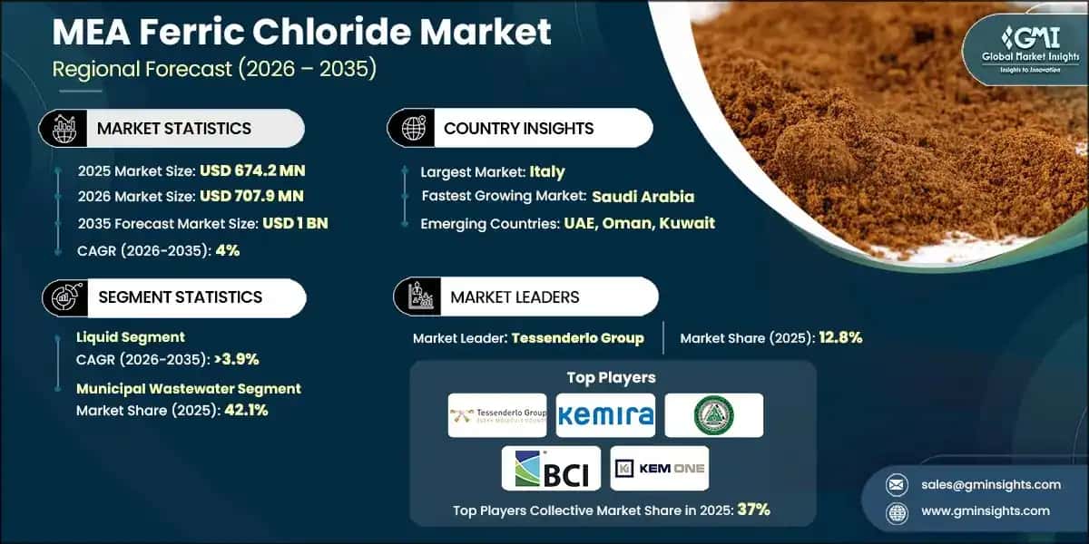 MEA ferric chloride market