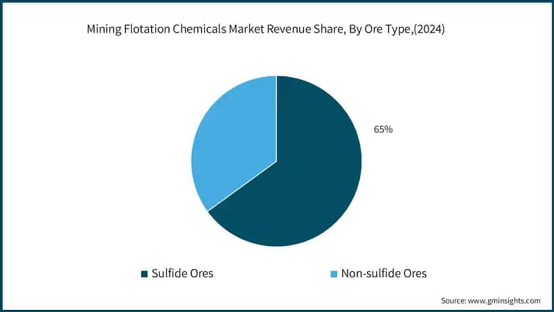 Mining Flotation Chemicals Market Revenue Share, By Ore Type, (2024)