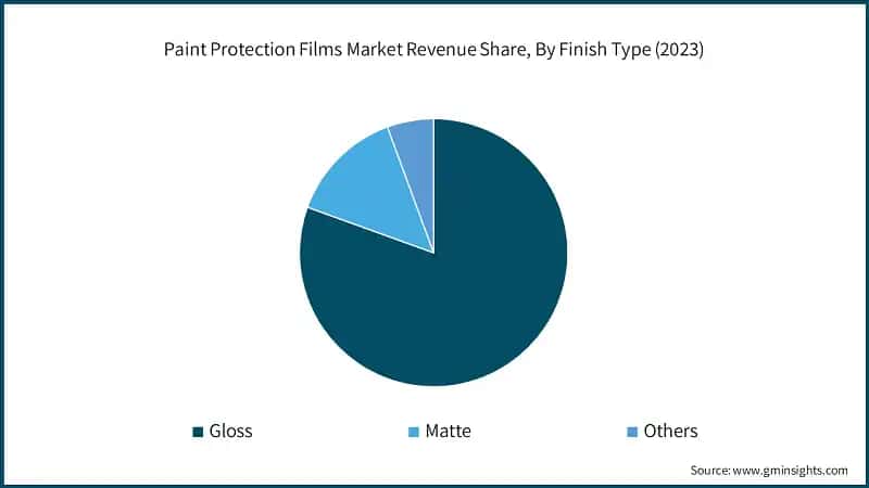 Paint Protection Films Market Revenue Share, By Finish Type (2023)