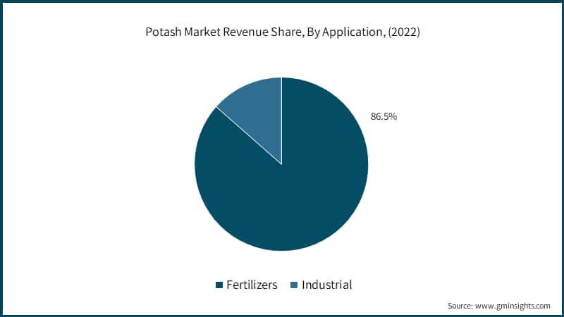 Potash Market Revenue Share, By Application, (2022)
