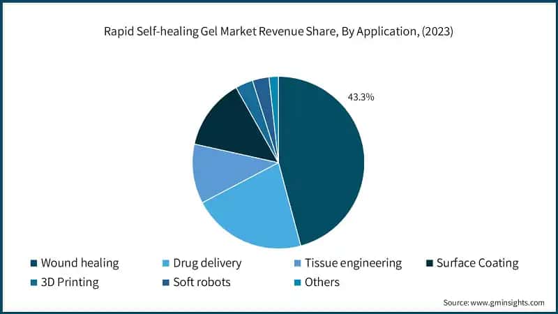 Rapid Self-healing Gel Market Revenue Share, By Application, (2023)