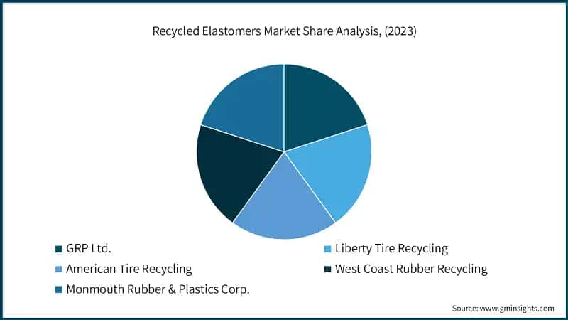 Recycled Elastomers Market Share Analysis, (2023)
