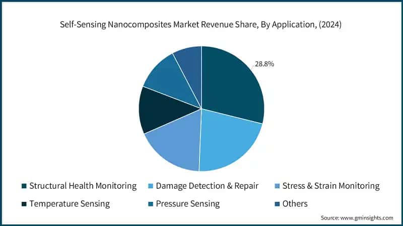Self-Sensing Nanocomposites Market Revenue Share, By Application, (2024)