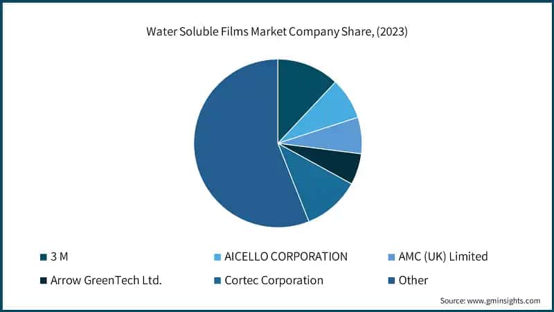 Water Soluble Films Market Company Share, (2023)