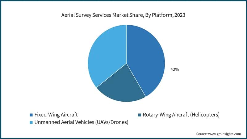 Aerial Survey Services Market Share, By Platform, 2023