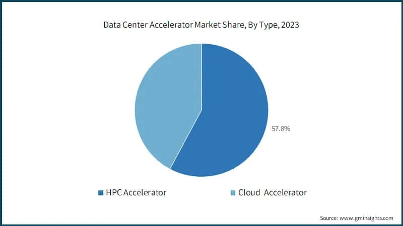 Data Center Accelerator Market Share, By Type, 2023