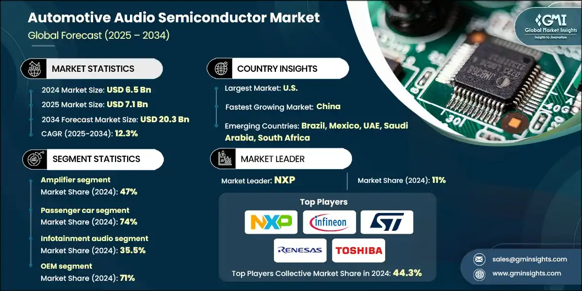 Automotive Audio Semiconductor Market