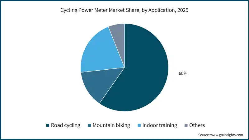Cycling Power Meter Market Share, by Application, 2025