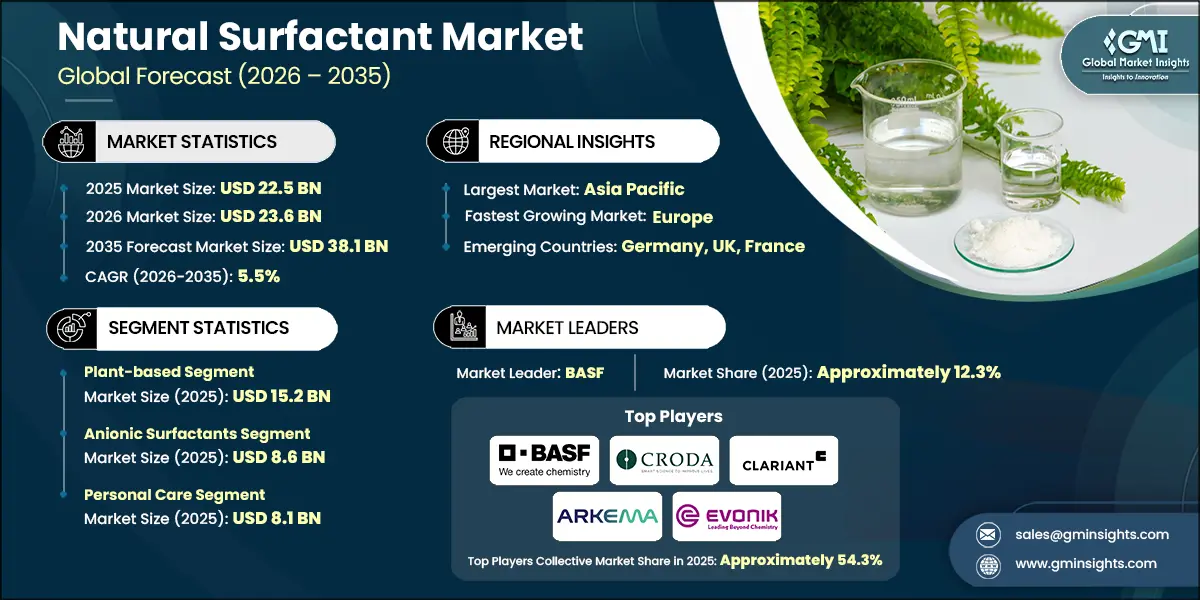 Natural Surfactant Market Research Report