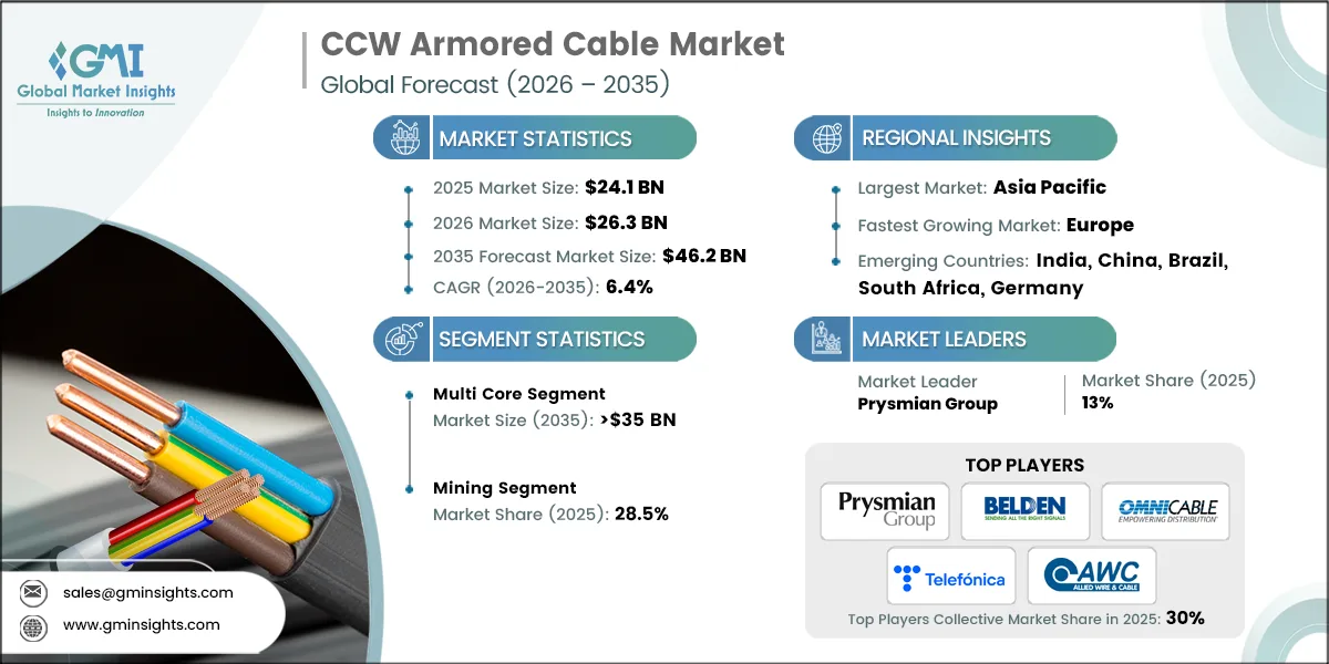 CCW Armored Cable Market Research Report