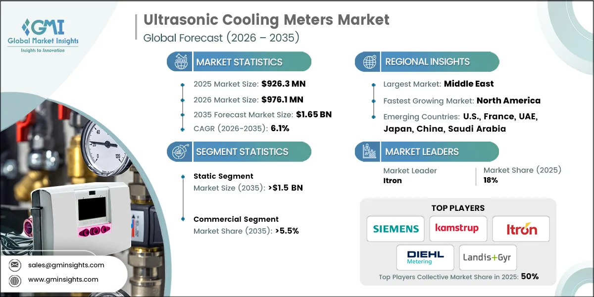 Ultrasonic Cooling Meters Market Research Report