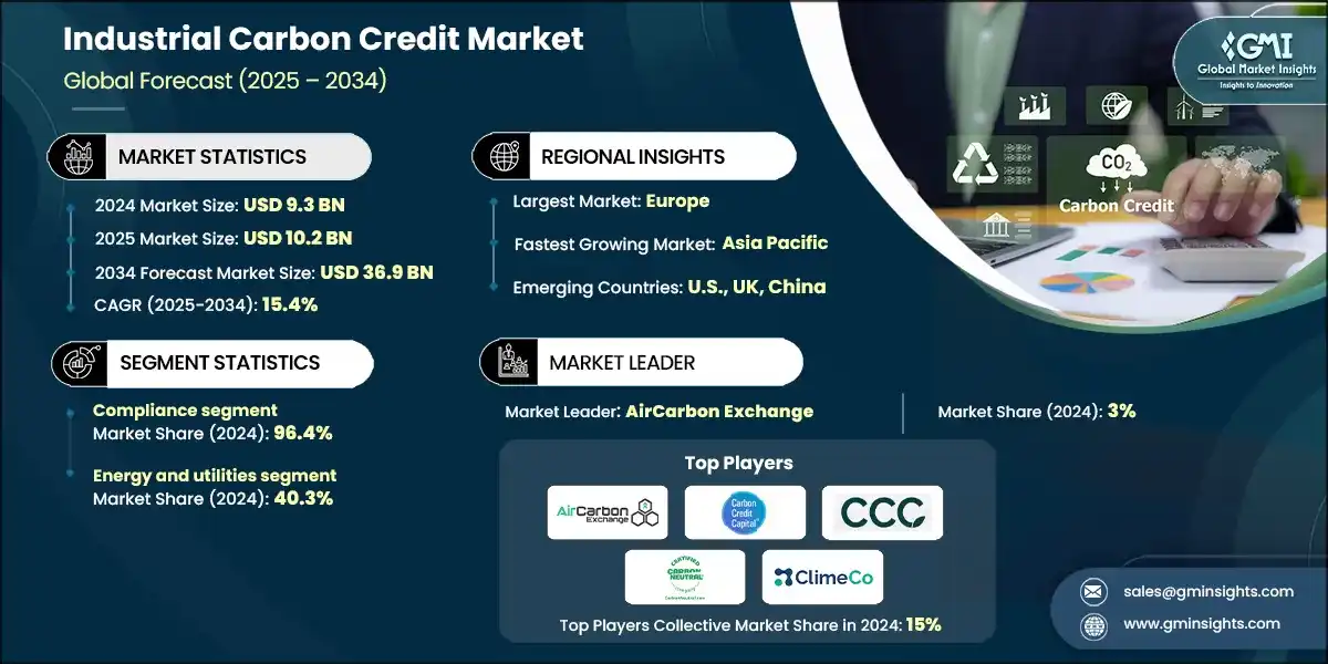 Industrie-Kohlenstoffgutschriften-Markt
