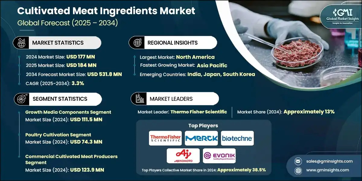 Cultivated Meat Ingredients Market