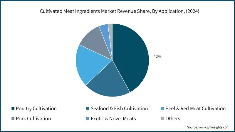 Cultivated Meat Ingredients Market Revenue ShareBy Application(2024)