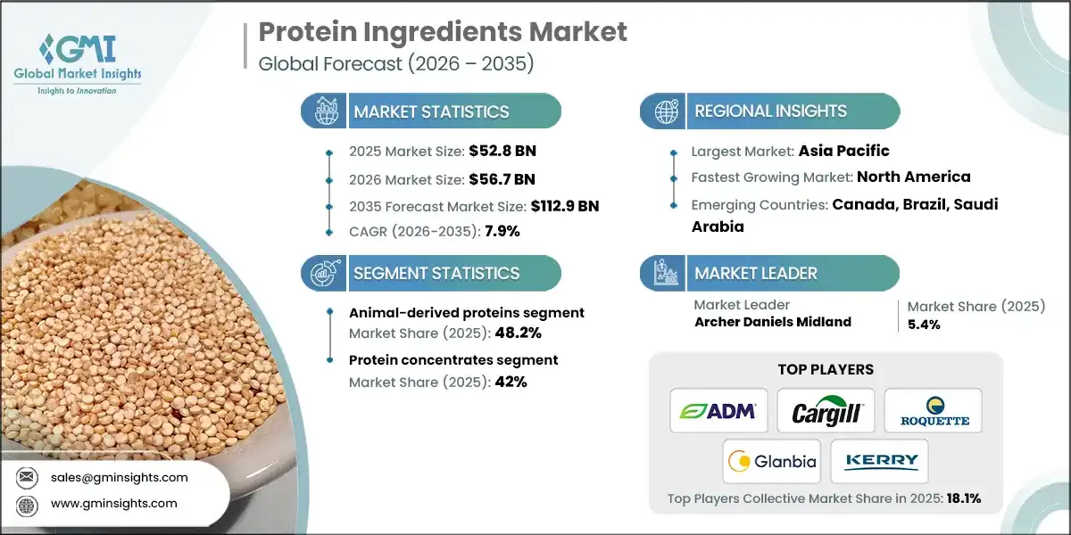 Mercato degli ingredienti proteici