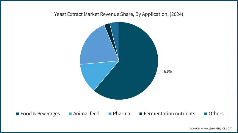 Yeast Extract Market Revenue Share, By Application, (2024)