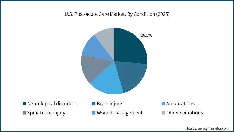 U.S. Post-acute Care Market, By Condition (2025)