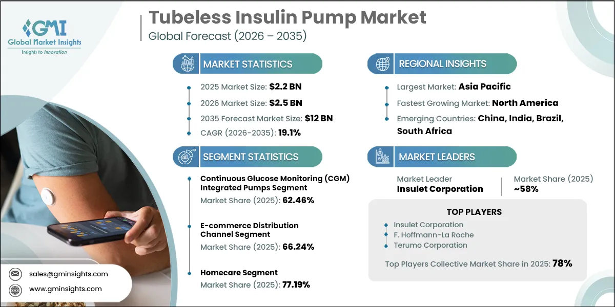Tubeless Insulin Pump Market Research Report