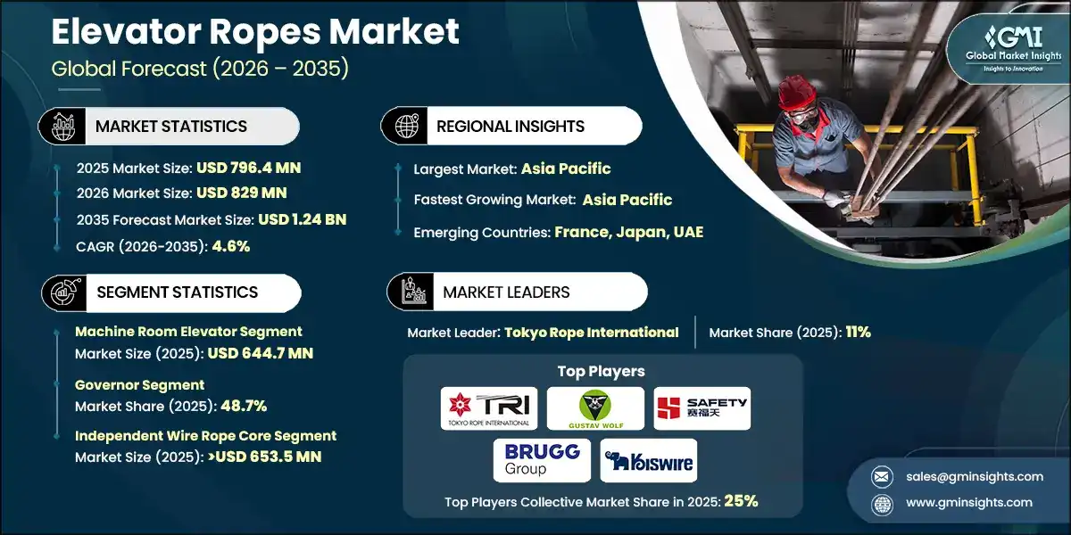 Elevator Ropes Market