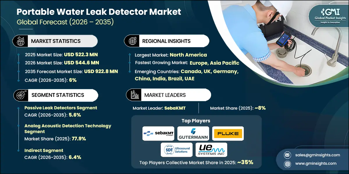 Portable Water Leak Detector Market Research Report