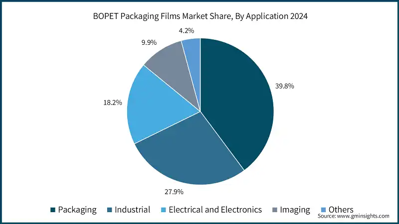 BOPET Packaging Films Market Share, By Application 2024