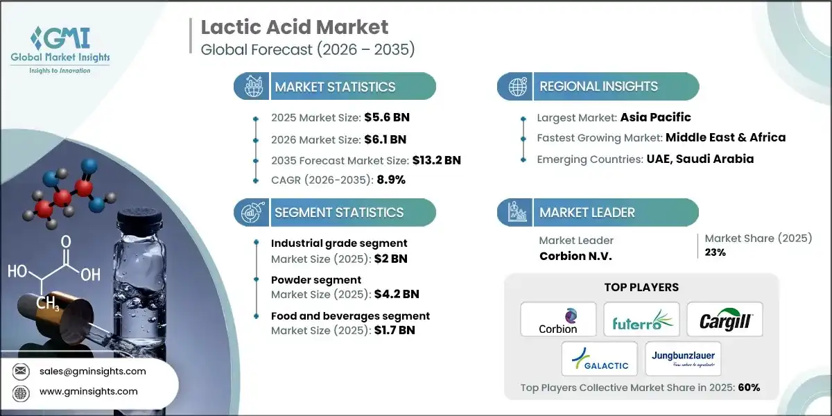 Lactic Acid Market