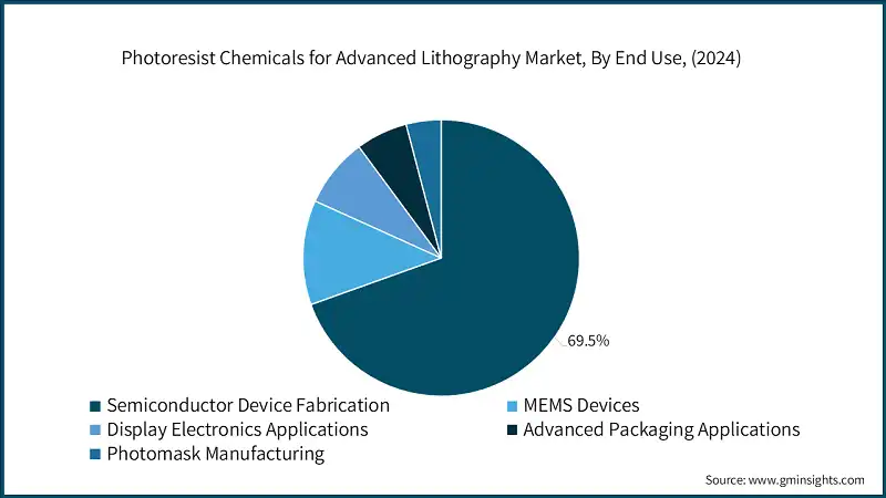 2024年先进光刻胶化学品市场按终端用途分类
