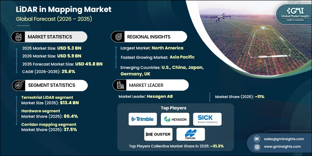 LiDAR in Mapping Market Research Report